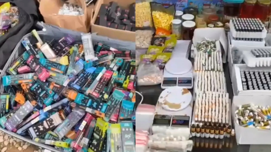 Produção de vaporizadores com óleo de maconha é localizada durante operação em SC