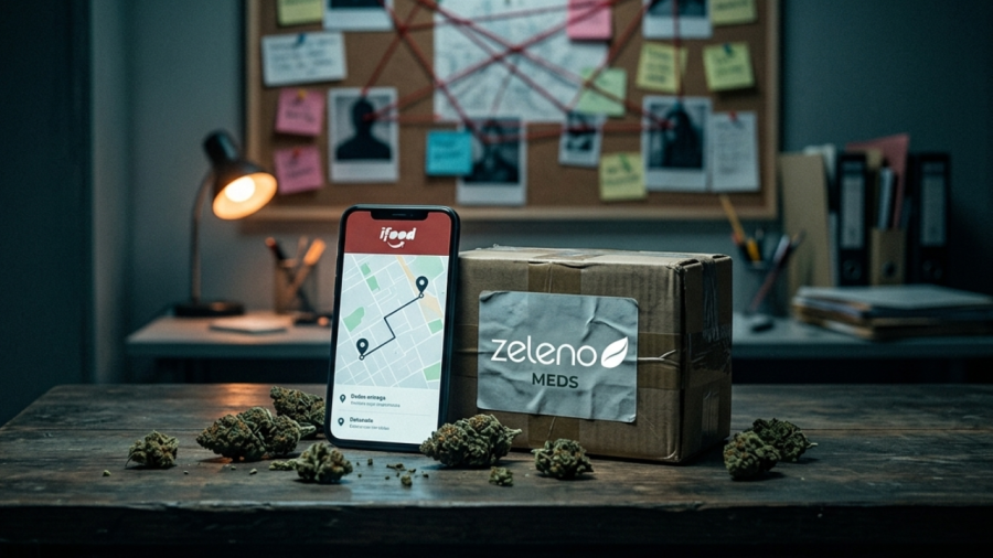 Polícia de Goiás usou dados do iFood para investigar elo entre Zeleno Meds e ANOVA